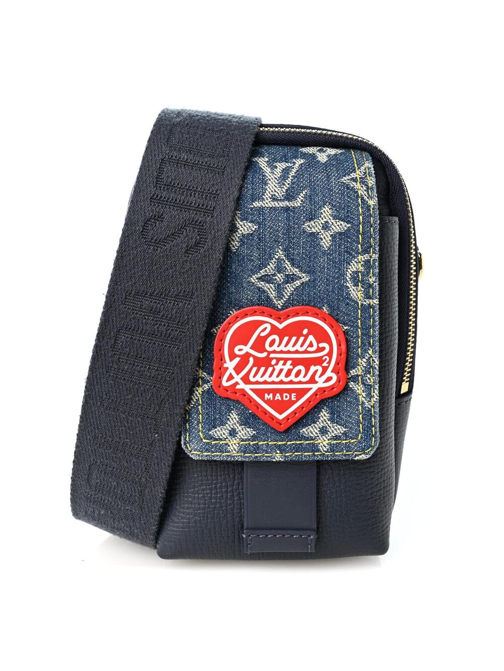 Louis Vuitton X Nigo Denim Flat Double #346790L11B
